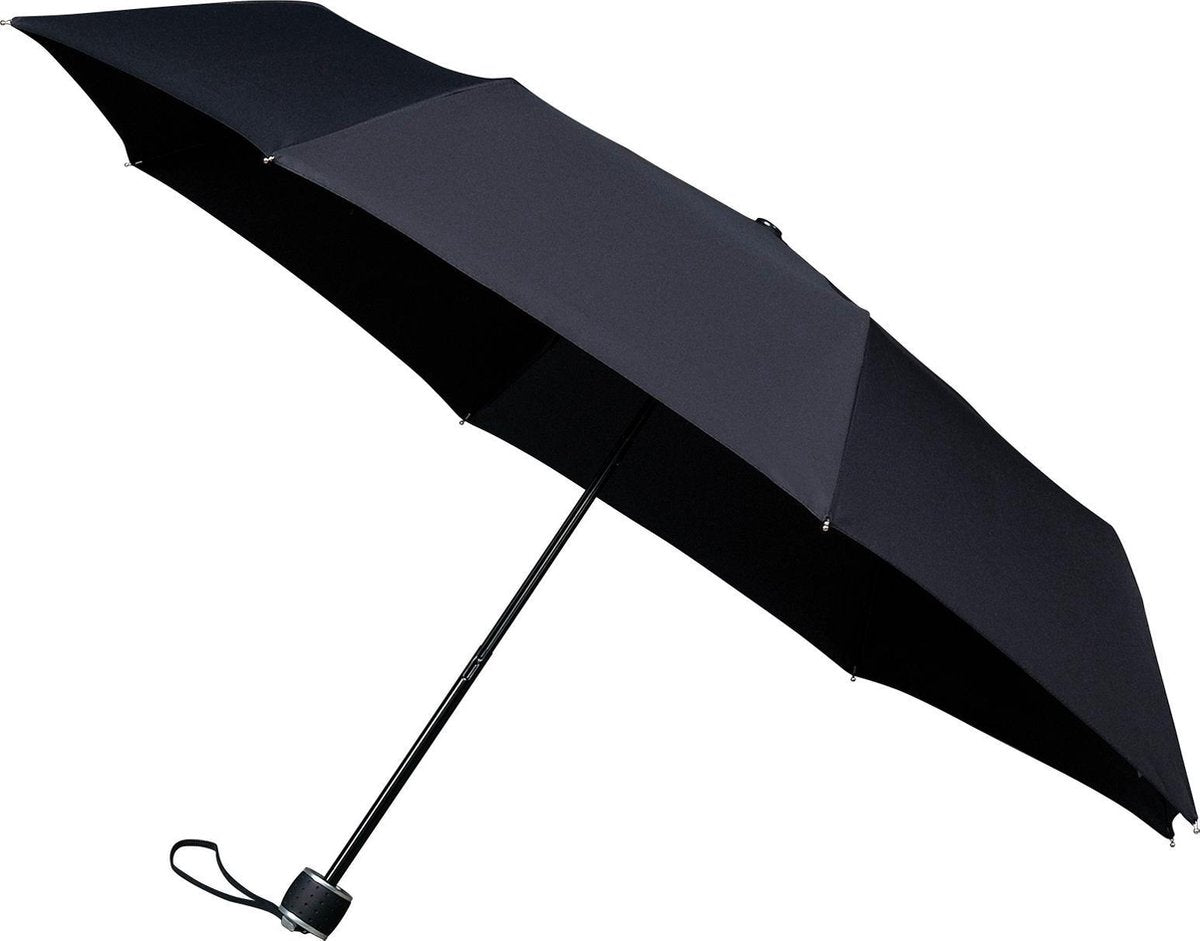 Parapluie pliable minimax avec ouverture à la main Ø 100 cm noir