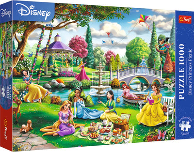 Puzzle Trefl 1000 pièces Pique-nique des princesses Disney - premium plus fsc.
