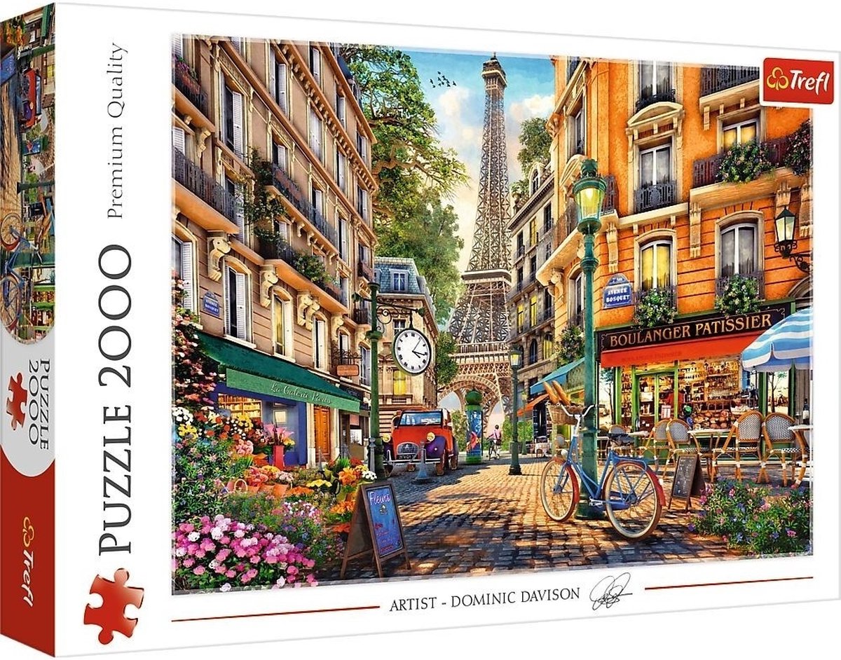Puzzle Après-midi de réunion à Paris - 2000 pièces