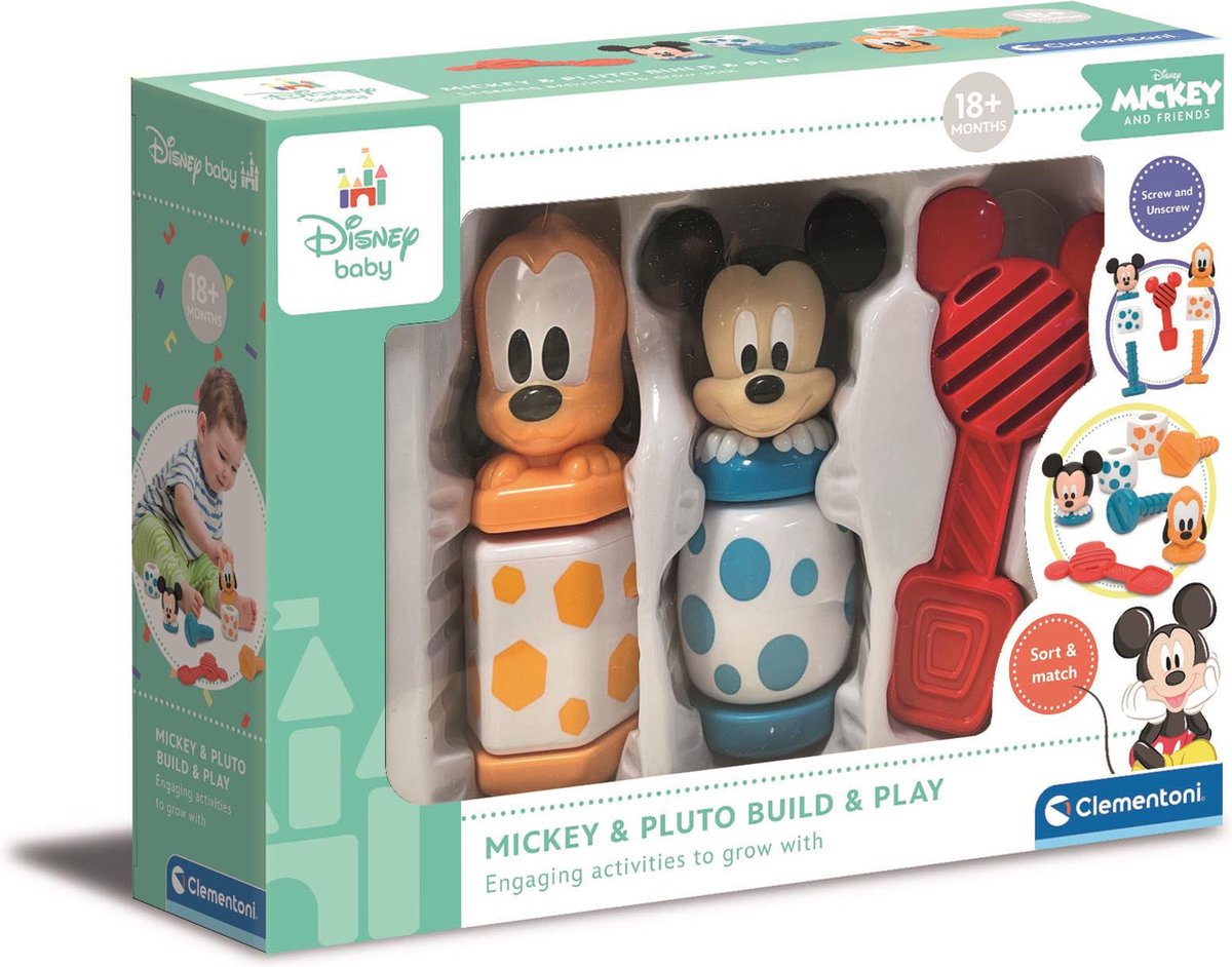 Clementoni Disney Baby Mickey Mouse Construction Play