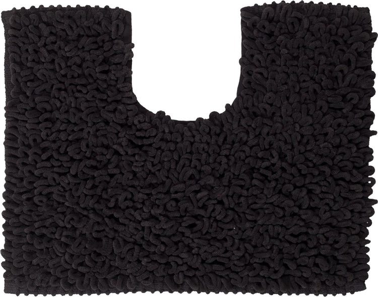 Tapis de toilette Sealskin twist 45x50 cm - microfibre - anthracite