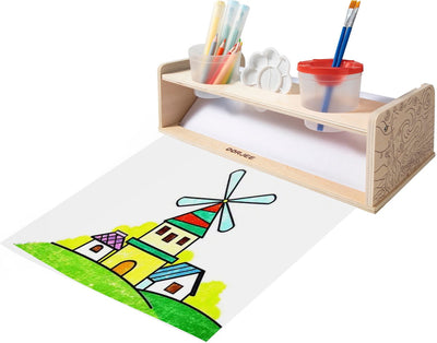 Porte-rouleau de papier en bois