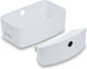 Hauck alpha box set - ensemble organisateur pour chaise haute - blanc