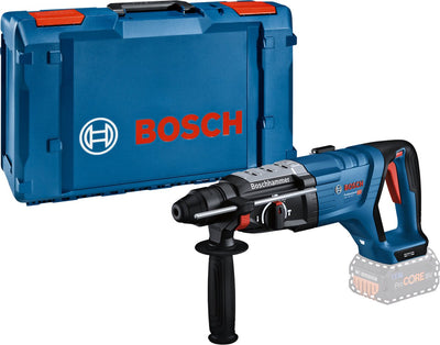 Bosch professional gbh 18v-28 d - marteau perforateur sans fil - sans batterie ni chargeur - avec poignée, chiffon de machine et butée de profondeur
