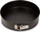 Moule à charnière culinaire Basic 22 cm - moule à pâtisserie sans PFA - fond amovible - acier au carbone