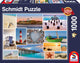 Schmidt - puzzle - au bord de la mer - 1000 pièces - adultes - à partir de 12 ans