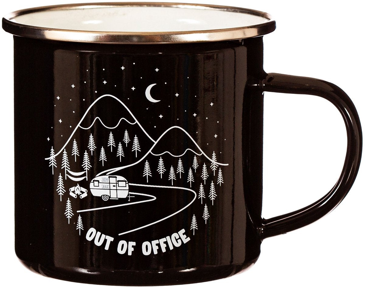 Sass belle hors du bureau tasse -