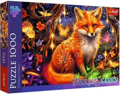 Trefl puzzle renard de conte de fées - 1000 pièces - jouet éducatif.