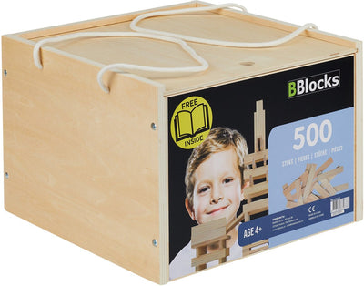 BBLOCKS Building Boards in Storage Box, 500dlg.