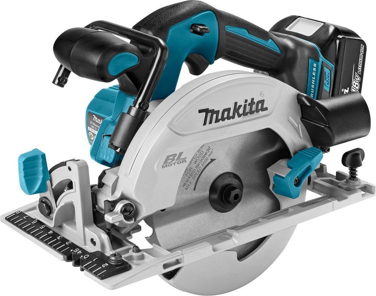 Makita mkt 18 v scie circulaire 165 mm dhs680rtj
