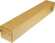 Tube d'expédition Raadhuis - 715x105x105mm - a1+ - carré - marron - 10 pièces - rd-352011-10