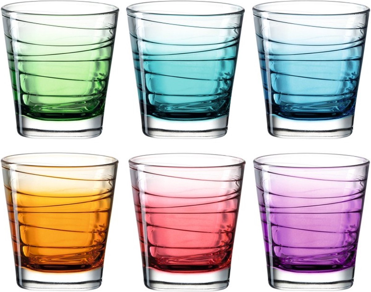 Verres à eau Leonardo vario struttura - 250 ml - 6 pièces