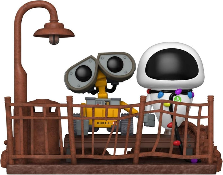 Wall-e and eve (pop! moment) figurine en vinyle 1119 moments de film funko unisexe - neutre - standard