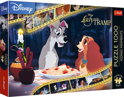 Puzzle Trefl Disney La Dame et le Clochard - 1000 pièces - puzzle.