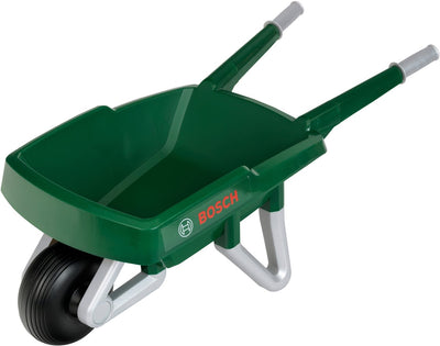 Brouette de jardin Klein Toys Bosch - 80x34x31,5 cm - plastique robuste - vert noir