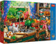 Puzzle Trefl 1000 pièces - Chatons fauteurs de troubles à l'heure du thé - Premium Plus.
