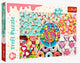 Trefl puzzle bonbons - puzzle coloré 300 pièces pour enfants.