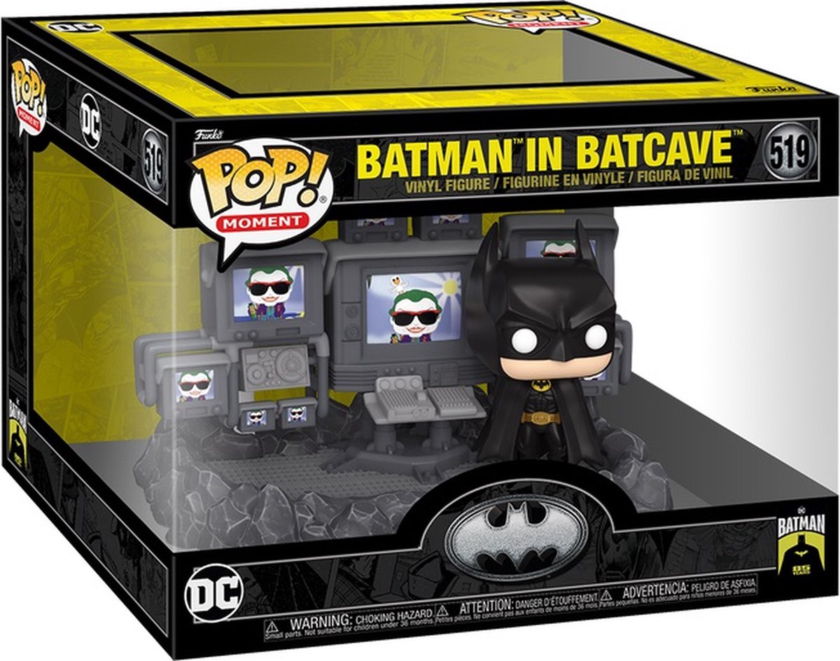 Funko Batman Batman dans Batcave (pop! Moment) figurine en vinyle 519 pop! multicolore