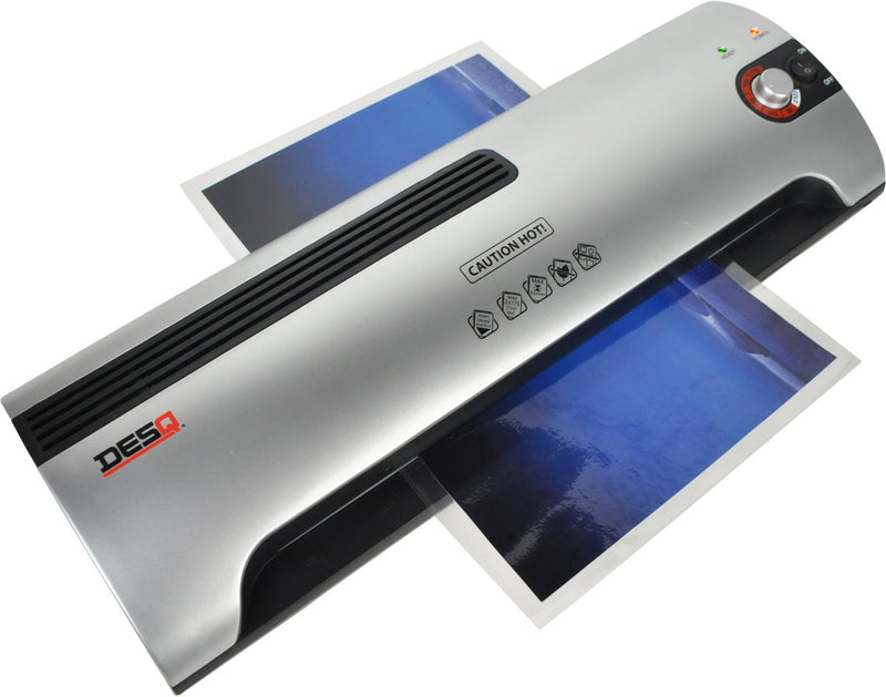 Desq ® Machine à plastifier a3 robuste | 4 rouleaux | jusqu'à max. 175 microns | réglage variable de la pochette