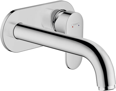 Mélange de vernis Hansgrohe - Mitigeur de lavabo à encastrer - Commande à levier unique - Taille 20,7 cm - Chrome