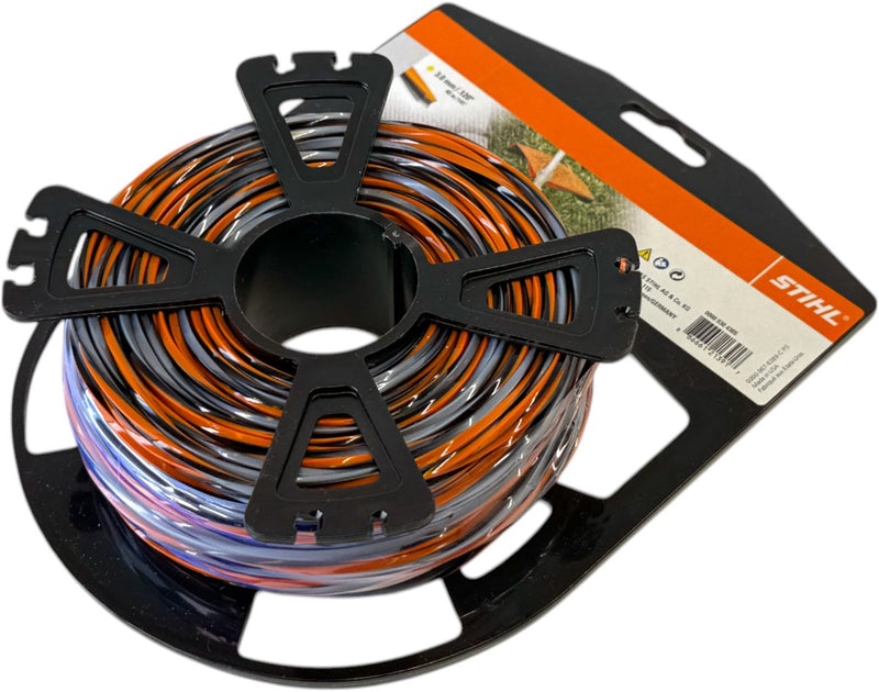 Stihl - cf3 pro - fil de coupe - en forme de croix - orange noir gris - ø 3,0 mm x 45,0 m - 00009304305