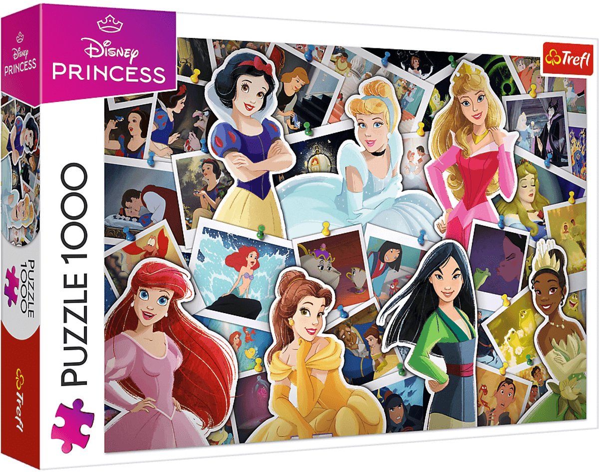 Trefl puzzle princesses disney 1000 pièces - puzzle enfant.