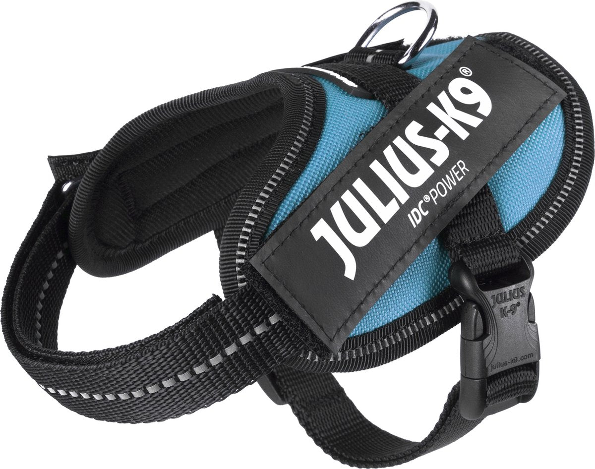 Julius k9 julius-k9 idc®power harnais, 2xs - baby2, bleu azur