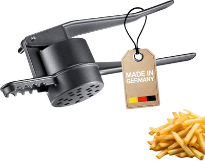 Presse à frites Westmark Black Edition – Presse-churro, presse-pommes de terre avec revêtement spécial pour une meilleure adhérence – pour pommes de terre, churros et frites – anthracite, 41 cm