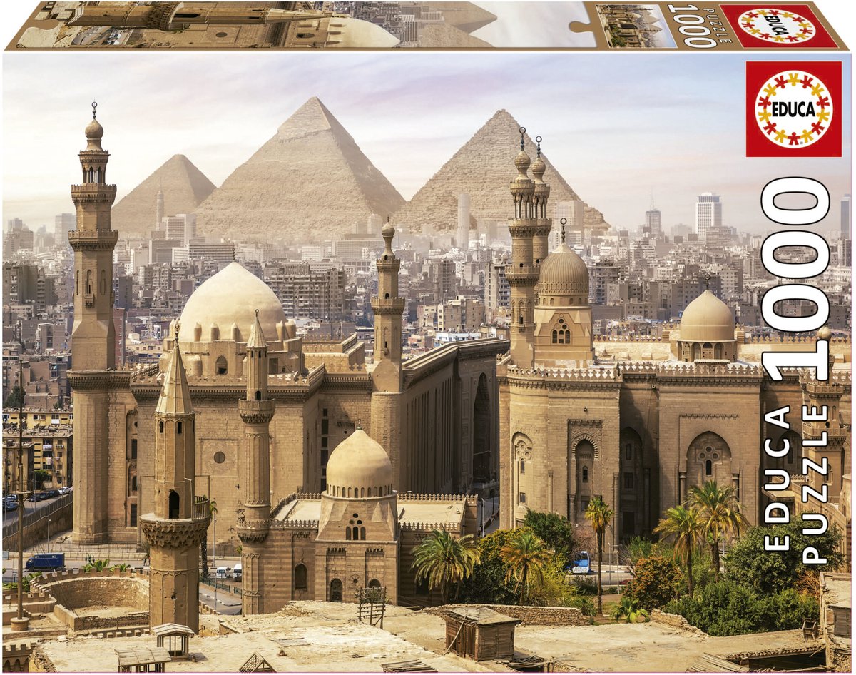Puzzle Educa Le Caire Egypte 1000 pièces - puzzle adultes.