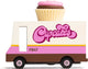 Candylab Candy Car Van Cupcake Van - Voiture jouet en bois.