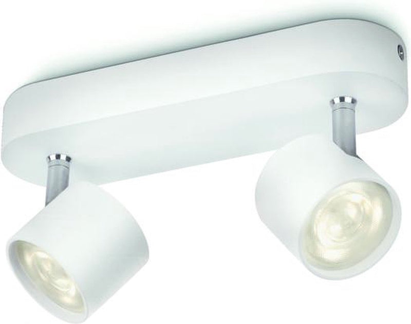 Spot en saillie Philips LED Philips Star - 2 lumières - blanc