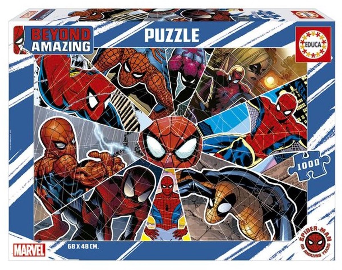 Educa - puzzle - 1000 pièces - Spiderman