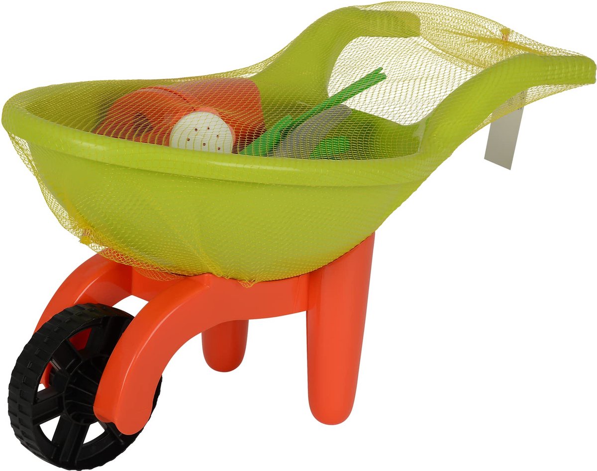 Brouette Androni avec outils de jardin