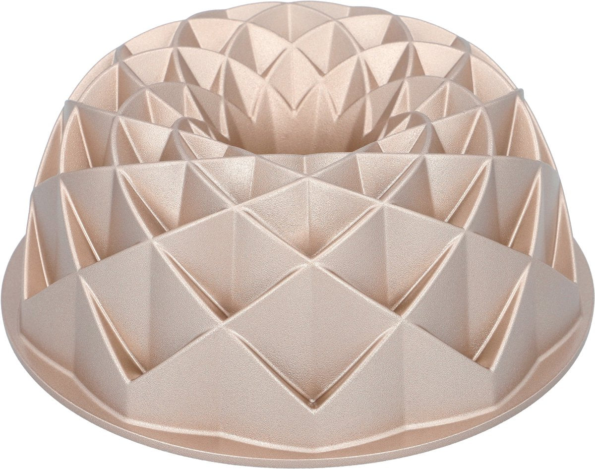 Moule à pâtisserie Birkmann turban - contoura geo - fonte d'aluminium - ø 23 cm