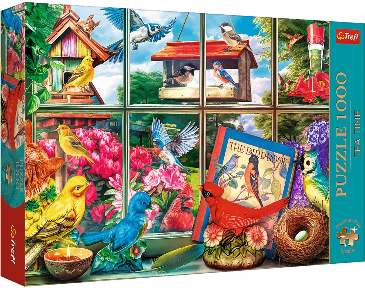 Trefl puzzle monde des oiseaux 1000 pièces qualité premium.
