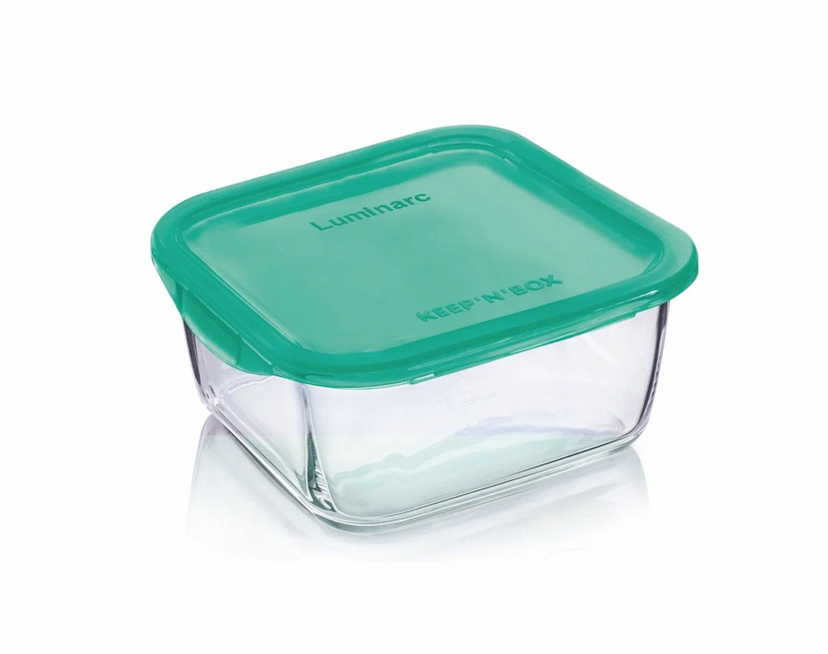 Luminarc keep n box - boîte de rangement verre 1220ml 1220 ml carré