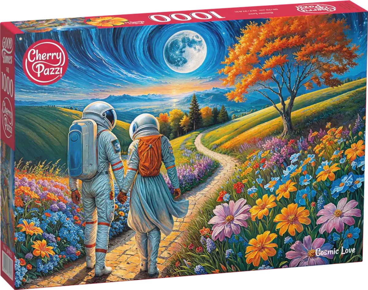 Cherrypazzi puzzle amour cosmique 1000 pièces