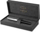 Stylo plume Parker 51 | résine noire | détail chromé | pointe fine à l'encre noire | emballage cadeau