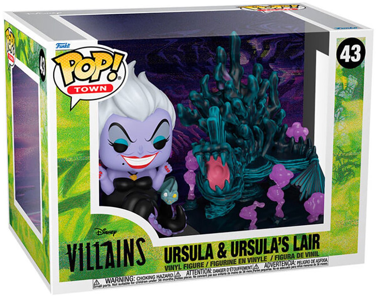 Funko Disney Méchants Pop! figurine en vinyle de la ville Le repaire d'Ursula #43