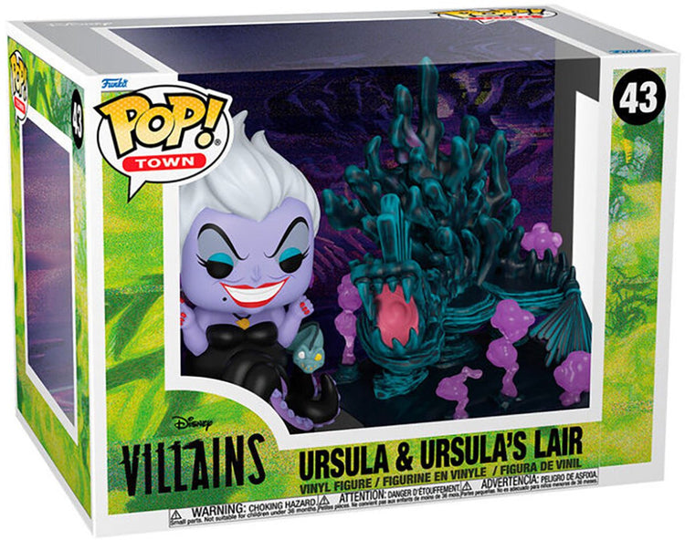 Funko Disney Méchants Pop! figurine en vinyle de la ville Le repaire d'Ursula #43