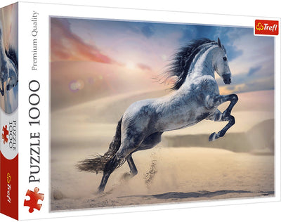 Puzzle Trefl 1000 pièces - Puzzle cheval majestueux.