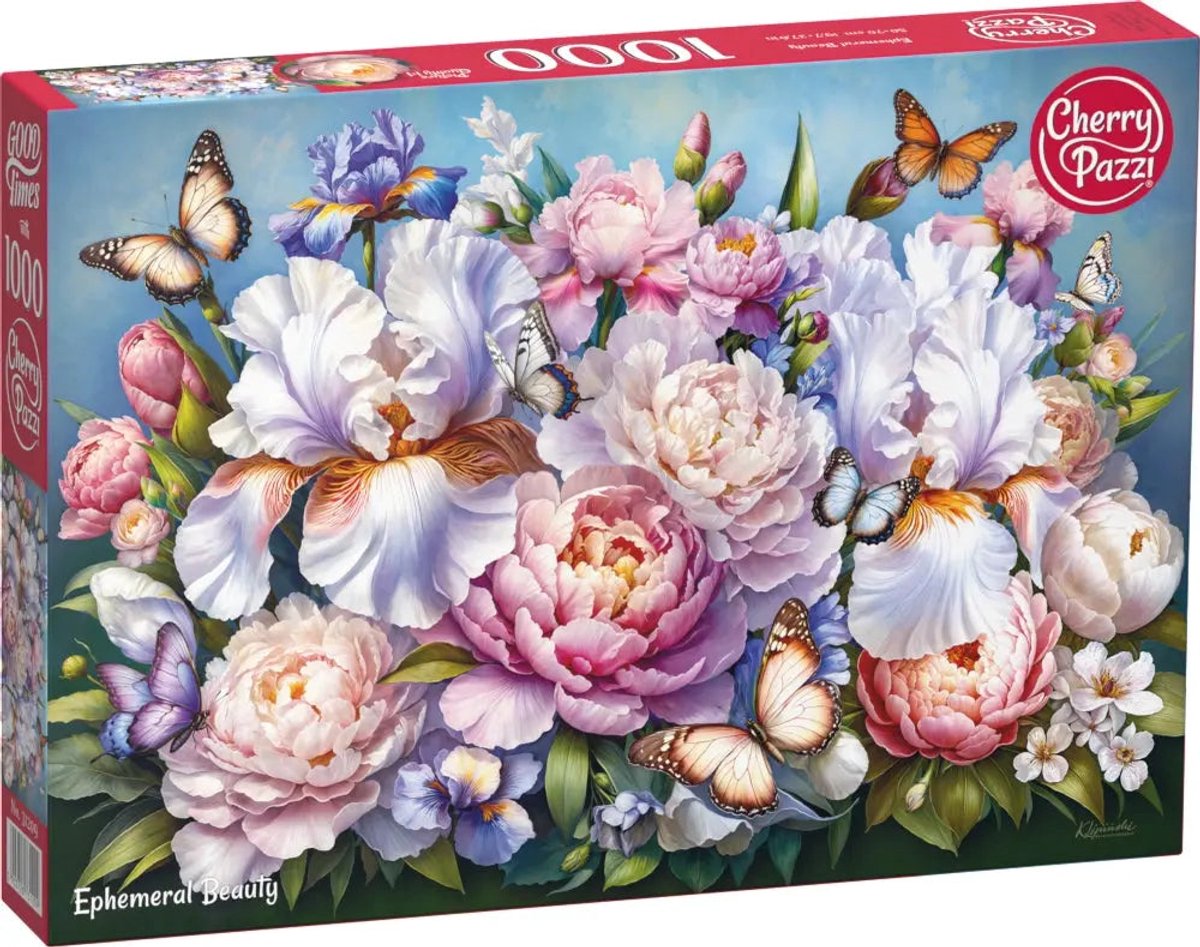 Cherrypazzi puzzle beauté éphémère 1000 pièces