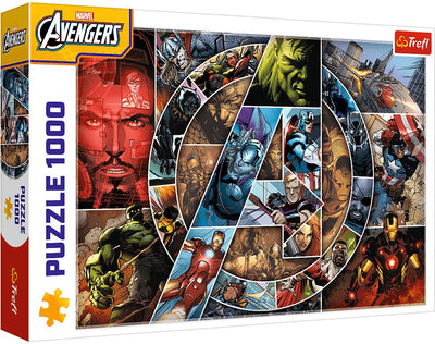 Trefl puzzle Avengers - 1000 pièces super-héros Marvel.