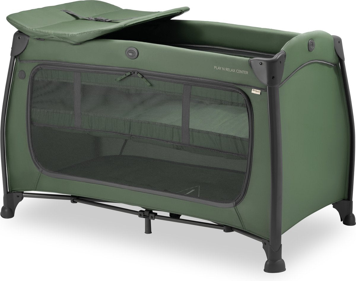 Hauck Play n Relax Center - lit de camping - facile à transporter - vert foncé