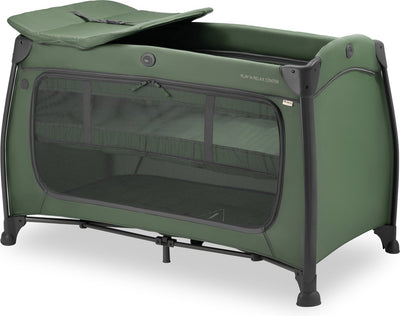 Hauck Play n Relax Center - lit de camping - facile à transporter - vert foncé