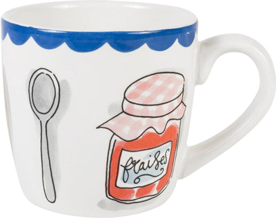 Blond Amsterdam, tous les jours : tasse à cappuccino 0,5 l icônes du petit-déjeuner