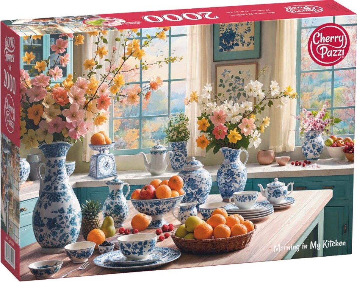 Cherrypazzi matin dans ma cuisine puzzle 2000 pièces