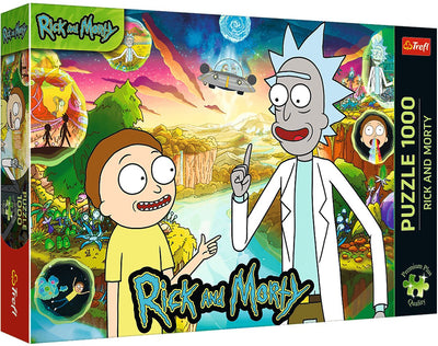 Trefl puzzle Rick et Morty - 1000 pièces de qualité premium plus.