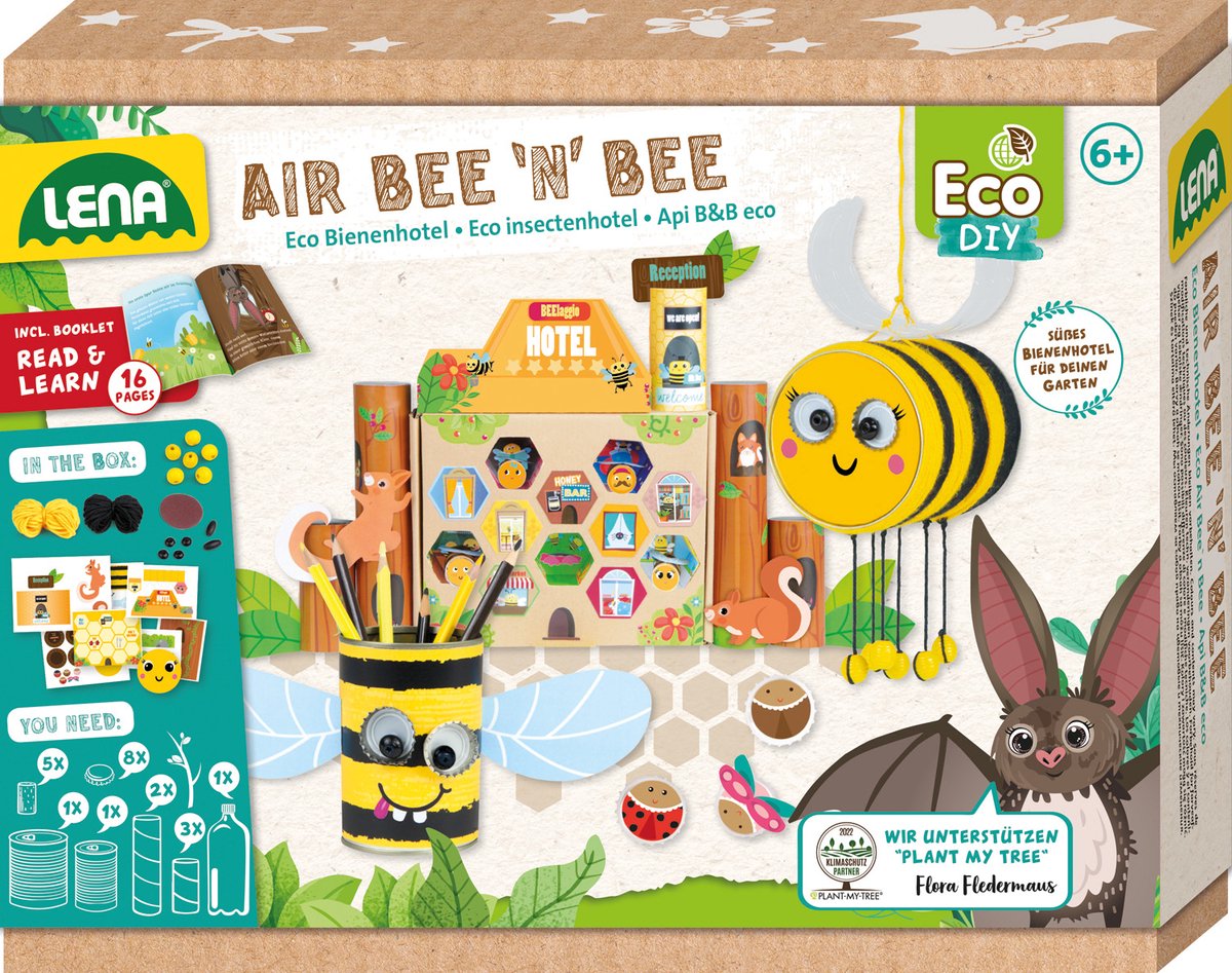 Hôtel à insectes éco bricolage Lena.