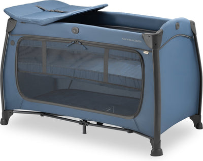Hauck Play n Relax Center - lit de camping - facile à transporter - bleu foncé